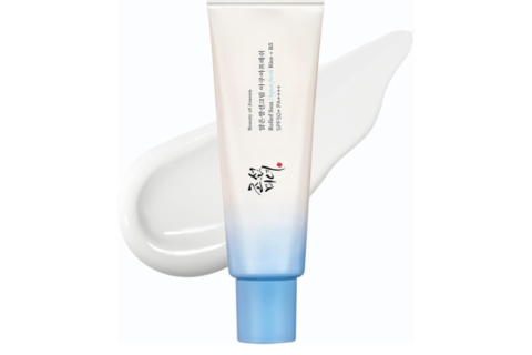 Beauty of Joseon Relief Sun Aqua-Fresh Sunscreen-50ml/1.69fl.oz Rice + Panthenol SPF 50+ PA++++ Lightweight Daily UV Protector for Acne-Prone Sensitive Korean Skin Care