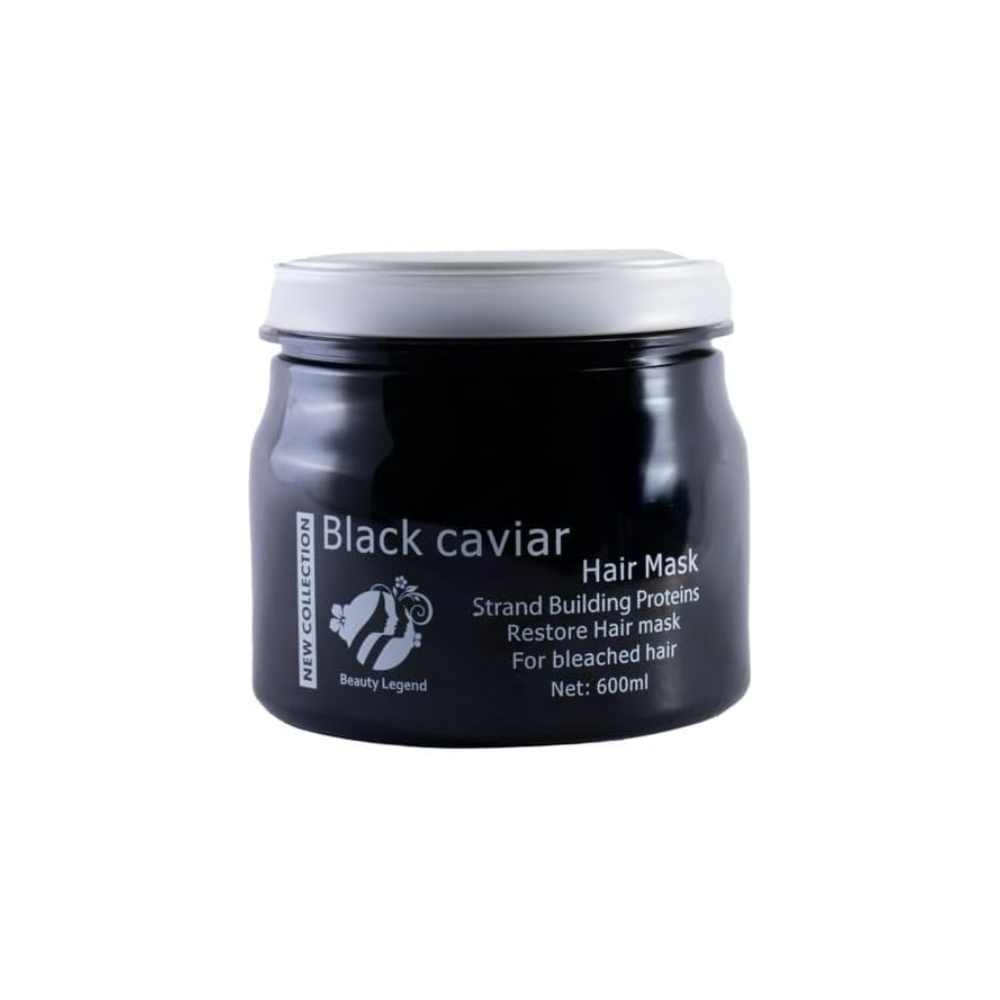 Black Caviar Extract for Deep Nourishment and Strength Revitalizing Treatment for Lustrous, Healthy Hair Repair Hair Mask 600ml
