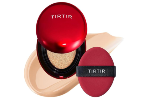TIRTIR Mask Fit Red Cushion Foundation-(21N Ivory) | Glass skin, Long-Lasting, Light weight, Buildable Coverage-18g/0.63fl.oz