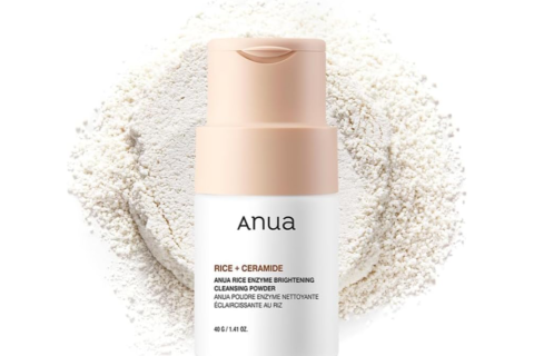 Anua Rice Enzyme Brightening Cleansing Powder–40g/1.41fl.oz Brightening & Hydrating Face Wash for Dry Skin