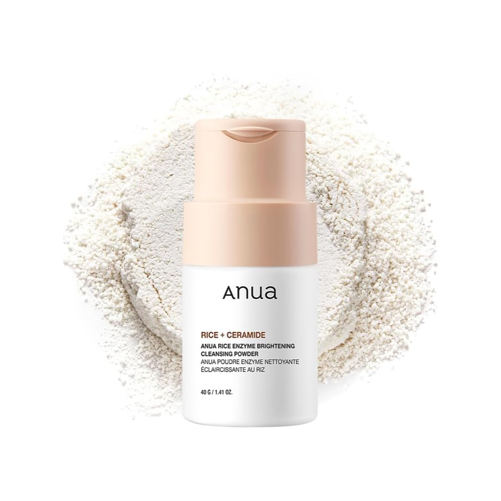 Anua Rice Enzyme Brightening Cleansing Powder–40g/1.41fl.oz Brightening & Hydrating Face Wash for Dry Skin