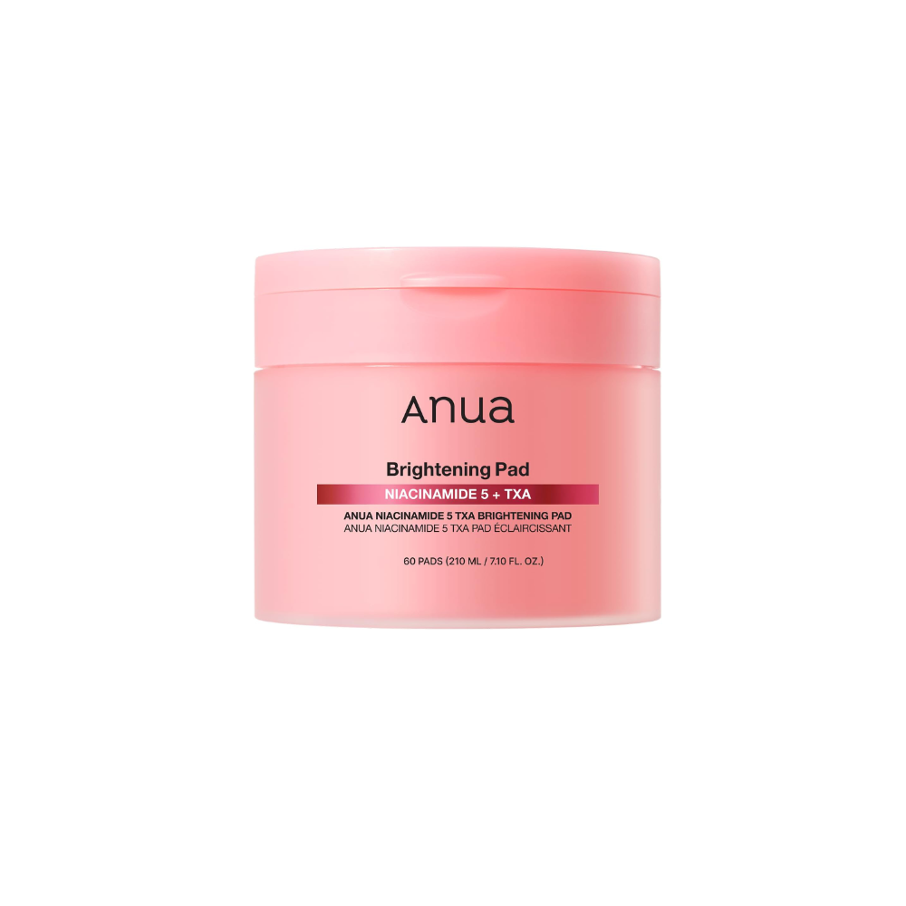 Anua Niacinamide 5 TXA Toner (60-Pads)–210ml/7.10fl.oz Hydrating Toner Pads for Glowing, Even Skin