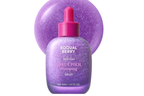 EQQUALBERRY Bakuchiol Plumping Serum–30ml/1.01fl.oz Pore and Wrinkle Minimizer with Bakuchiol | Retinol Alternative for Sensitive Skin | Enhances Firmness and Elasticity