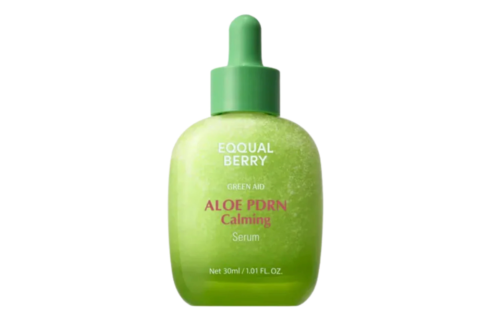 Eqqualberry Aloe Pdrn Calming Smoothie Serum-30ml/1.01fl.oz Soothing Korean Skin Care For Sensitive Skin, Cica & Aloe For Repair, Hydrating & Radiant Glow