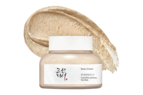 Beauty of Joseon Ground Rice & Honey Glow Mask 150ml – Korean wash-off face mask for gentle exfoliation, hydration, pore refinement, and sebum control for dry and sensitive skin